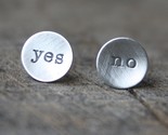 yes or no earrings