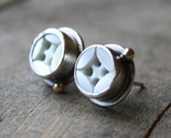 sweet button earrings