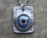 observant eyeball necklace